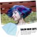 Housoutil 1 Set Hair Color Highlighter Cap Hair Bleach Bowls Crochet Hats Silicone Hair Coloring Hat Hair Coloring Kit Hair Coloring Caps Highlight Tipping Cap Stainless Steel Brighten Dye 22X16X1CM Blue - Buy Online on GoSupps.com