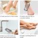 Foot Rasp Callus Remover - Professional Stainless Steel Pedicure Scrubber for Cracked Feet & Dead Skin | Heel & Corns Care Tool - Buy Online on GoSupps.com