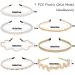 BOYIVI 7 PCS Gold Metal Headbands for Women Girls - Pearl Hairbands with Leaf Decor - Bridal Wedding Hair Accessories - Buy Online on GoSupps.com