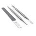 Fox Medical Equipment Ingrown Toenail Treatment Tools - Nail Care Kit - Podiatry Tools - Stainless Steel Nail File - Pedicure Kit - Ingrown Toenail Removal Kit - Best Toenail File - Toe Nail Corrector