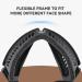NAMSAN Dog Goggles - UV Protection Windproof & Dustproof Adjustable Strap for Medium to Large Dogs - Silver - Buy Online on GoSupps.com