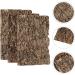 ULTECHNOVO 3Pcs Cork Bark Terrarium Background Set | Reptile Climbing Wall Decor for Turtle, Gecko, Lizard | Habitat Accessories for Terrariums - Buy Online on GoSupps.com