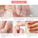 Wobe 600pcs Double-Sided Nail Glue Sticker | Waterproof Breathable Adhesive Tabs for False Nails | Transparent Flexible Fake Nail Glue - 25 Sheets - Buy Online on GoSupps.com