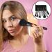 Makeup Brushes Kit Full Face Eye Brush | Makeup Brushes For Teen Girls Small Makeup Brush Set Sleek Black Design For Eyeshadow Powder Perfect - Buy Online on GoSupps.com