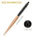 Mini Round Hair Brush for Styling Thin Hair, Bangs, Beard - 8.85 Inch Salon Comb for Lifting and Curling - Pack of 1 - Buy Online on GoSupps.com