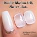 Double Rhythm Gel Polish | 15ML Sheer Neutral Milky White Jelly Nail Art - DIY at Home - Buy Online on GoSupps.com