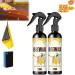hwqsad Natural Micro-Molecularized Beeswax Spray Beeswax Furniture Polish Wood Wax Spray for Wood Cleaner Wood Seasoning Beewax Spray Antique Furniture Cleaner (2pcs)
