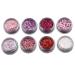 Jiacheng29 8 Tins Nail Glitter Powder Pigment for Nail Art Decoration DIY Gel Nail Supplies