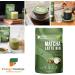 Energy Feelings Organic Matcha Latte 200g Premium Matcha Tea Powder Gluten Free No Added Sugar Organic Green Tea from Jap - Buy Online on GoSupps.com