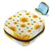 Storage bags for women's bandages beautiful sunflowers leaves patterns portable menstrual inserts panty lips tampons women's bandages storage holder for women school office multicolored 08