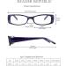 Buy 4-Pack Women's Computer Readers - Blue Light Blocking Scratch Resistant Multicolored Reading Glasses | 2.5 Diopters for Comfortable Vision - Buy Online on GoSupps.com