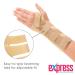 Medically Approved Neoprene Wrist Support Splint for Carpal Tunnel & Arthritis - Large Size (17-20cm) - Right Hand - Buy Online on GoSupps.com