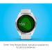 Garmin Approach S42 GPS Golf Smartwatch | Lightweight 1.2 Touchscreen | 42k+ Preloaded Courses | Silver Ceramic Bezel | White Silicone Band - Buy Online on GoSupps.com
