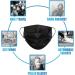 100 Pack Black Disposable Face Masks - Soft 3-Layer Earloop Mask - Individually Wrapped - Retail Packaging - Buy Online on GoSupps.com