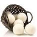 8 Pack Wool Dryer Balls Natural Fabric Softener for Infants Clothes Reusable Dryer Sheets
