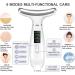 Youngfocus Face-Neck Massager - Vibration & Cooling Red Light Therapy for Anti-Aging & Skin Tightening - White - Buy Online on GoSupps.com