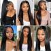 ISEE Hair 10A Brazilian Virgin 180% Density Straight Lace Front Wig - 20 Inch - Buy Online on GoSupps.com