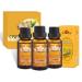 Ownest 3 Pack Ginger Massage Oil 100% Pure Natural Lymphatic Drainage Ginger Oil SPA Massage Oils Repelling Cold and Relaxing Active Oil-30ml 3pack
