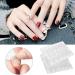 Wobe 600pcs Double-Sided Nail Glue Sticker | Waterproof Breathable Adhesive Tabs for False Nails | Transparent Flexible Fake Nail Glue - 25 Sheets - Buy Online on GoSupps.com