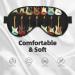 Art Guitar Pattern Print Soft Eye Mask | Sleep Mask for Women & Men | Travel Sleep Accessory - Buy Online on GoSupps.com