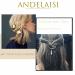 Andelaisi Boho Moon Hair Clip - Vintage Silver Crescent Moon Barrette for Women and Girls - Buy Online on GoSupps.com