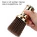 Professional Barber Brush Neck Duster - Gold Hairdressing Cleaning Tool for Hairdressers | Best Neck Brush for Hair Sweep & Grooming - Buy Online on GoSupps.com