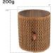 Buy BambooMN Granulated Bamboo Charcoal Odor Absorber Bag - Decorative 4" Brown Cylinder 2 Sets - Natural Odor Eliminator for Home & Travel - Buy Online on GoSupps.com