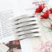 50 Pack 4 Inch Large Silver Blank Rectangle Metal French Barrette Hair Clips - DIY Crafts & Hair Accessories for Women & Girls - Buy Online on GoSupps.com
