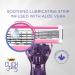 Bic Click 5 Soleil Women's Razor Refills - 3 Blades, Lubricating Strip - Purple, 4 Cartridges - Buy Online on GoSupps.com