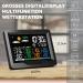 Oule GmbH Weatherstation Funk - 3 Outdoor Sensors Indoor/Outdoor Thermometer Hygrometer & Weather Forecast - DCF Radio Clock - International Shipping Available - Buy Online on GoSupps.com