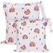 Vicloon Wet Bag 2 PCS Baby Cloth Nappy Wet Bags Nappy Bags with Double Zipper Pockets Waterproof Reusable Washable Cloth Diaper Bags for Babies Swimming Camping Travel Gym Beach - Rainbow Rainbow-2PCS