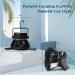 Busypiggy Camping Fan with LED Lantern - Portable Solar Tent Light and USB Rechargeable Desk Fan - Buy Online on GoSupps.com
