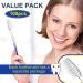 Patelai 100 Pcs Individually Wrapped Disposable Travel Toothbrushes - Soft Bristle - Ideal for Camping, Adults, Kids - Blue - Single Pack for Hotels and Guest Toiletries - Buy Online on GoSupps.com
