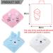 Soft Hooded Baby Towel Set - 2 Pack | Large Absorbent Bath Towels with Unique Animal Design | Perfect Newborn Essential Gift for Boys and Girls | White - Buy Online on GoSupps.com