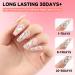 UNA GELLA Nail Rhinestone Glue Gel - Super Strong 15ML for 3D Nail Art No Wipe Perfect for Crystals & Jewels Ideal Gift - Buy Online on GoSupps.com