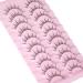 Wiwoseo 3D False Eyelashes - Japanese Spiky & Wispy Lashes, 16MM, 10 Pairs - Buy Online on GoSupps.com