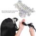 HUSHUI Hair Claw Clips Non Slip Flower Claw Clips Elegant Flower Design Spring Claw Clip for Women and Girls Thin Thick Hair (Light Blue) - Buy Online on GoSupps.com