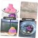 Vicasky Fragrance Candle Set - 3 Aromatic Oil Pan Heating Tablets & Insulating Glass Shell - Essential Oil Burner Replacement - Buy Online on GoSupps.com