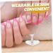 minkissy 1 Set Magnetic Base Nail Stuff for Acrylic Nails Nail Supplies for Beginners Nails Supply Nail Holder Nail Stand for Painting Nails Nail Painting Stand False Nails Manicure - Buy Online on GoSupps.com