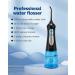 Professional Cordless Water Flosser with 3 Modes & 4 Jet Tips - IPX7 Waterproof Dental Oral Irrigator for Braces Gums - 300ml Tank - Home & Travel (Black) - Buy Online on GoSupps.com
