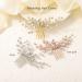 Jakawin Bride Wedding Hair Comb Crystal Silver Rhinestone Headpiece HC113 - Bridal Hair Accessories for Women/Girls - Buy Online on GoSupps.com