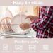 Bizcasa 8-Piece Silicone Baby Dishes Set | Non-Slip Toddler Tableware with Suction Cups | BPA-Free Baby Bowl & Plate in Beige - Buy Online on GoSupps.com