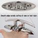 VEITHI Stainless Steel Folding Boat Cleats - 5inch, 4 Pack - Dock Cleats with Fasteners for Deck and Boat - Buy Online on GoSupps.com