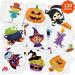 FINGOOO Halloween Temporary Tattoos for Kids 120 Pieces Halloween Tattoo Waterproof Halloween Party Favor Goodie Bag Stuffers(20 Styles)