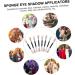 Baluue 40 Pcs Latex Eye Shadow Stick Double-ended Eye Shadow Brush Makeup Applicator Makeup Sponges Plastic - Buy Online on GoSupps.com