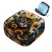MUOOUM menstrual pad bag zipper women's binding pocket tampons collective bag for women and girls (green galaxy dinosaur) color 9 4.7x6.6x6.6 in/12x17x17 cm