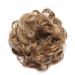 Hair Bun 80cm Women's Synthetic Bun Messy Bun with Elastic Band Hair Bun Curl Wig Ponytail Extension Hair Extensions Wig Hair Extension Hair Piece (Color : 12T24)