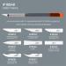 Slice 10548 Craft Knife  Finger-Friendly Edge  Safer Choice  Never Rusts  Lasts 11x Longer Than Steel  Precision Cutting (1 Pack) 1 Knife Removable Safety Cap - Buy Online on GoSupps.com