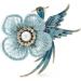 Pin Jewelry Gifts for Women Ladies Fashion Accessories Enamel Bird Lace Flower Brooch Ladies Party Brooch Cardigan Jacket Coat Brooch Brooches & Pins - Buy Online on GoSupps.com