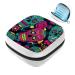 GIAPB Sanitary Napkin Storage Bag Period Bag Tampon Bag Makeup Bag Pad Pouch Blue Colorful Skull Color1979